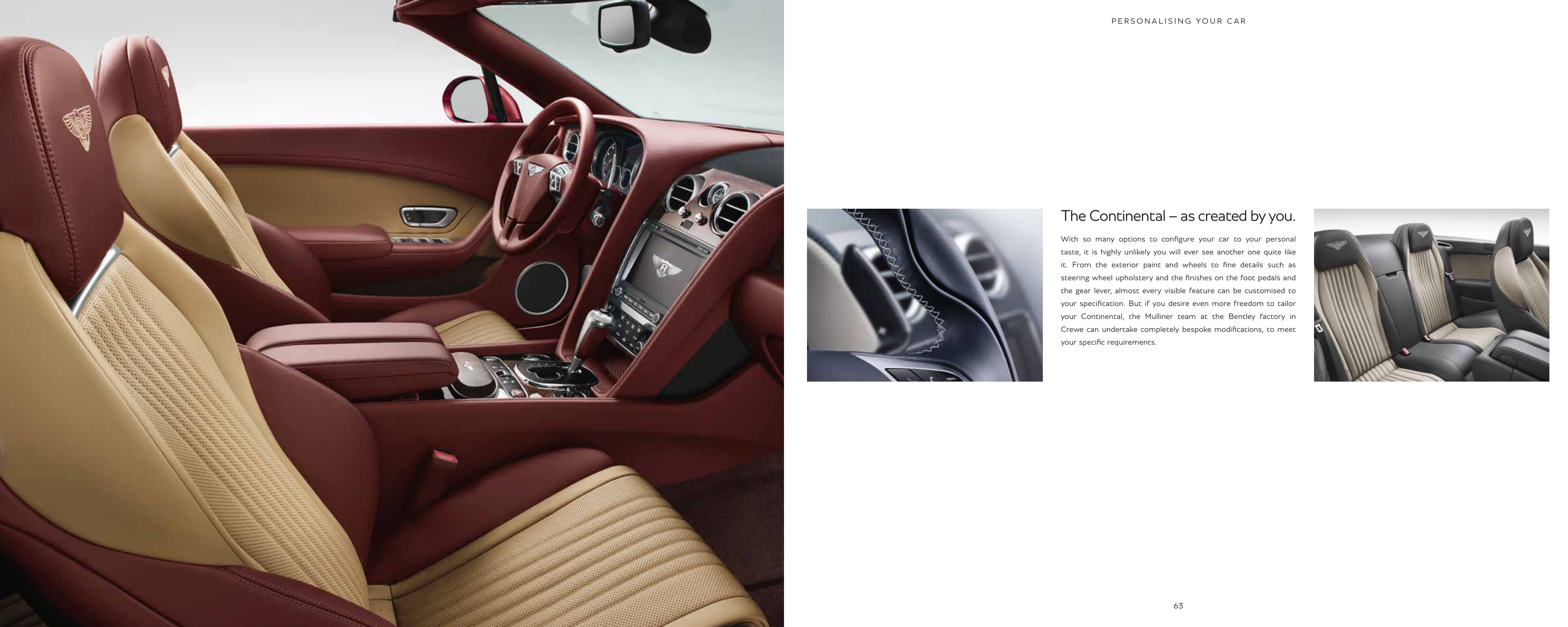 2016 Bentley Continental GT Brochure Page 14